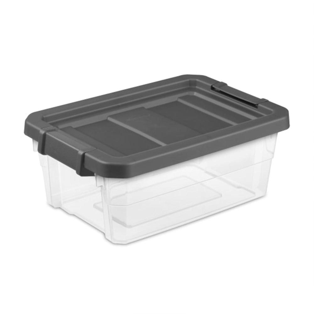 Sterilite Box Stacker Modular Clear 16QT 14723V06(16 Quart)